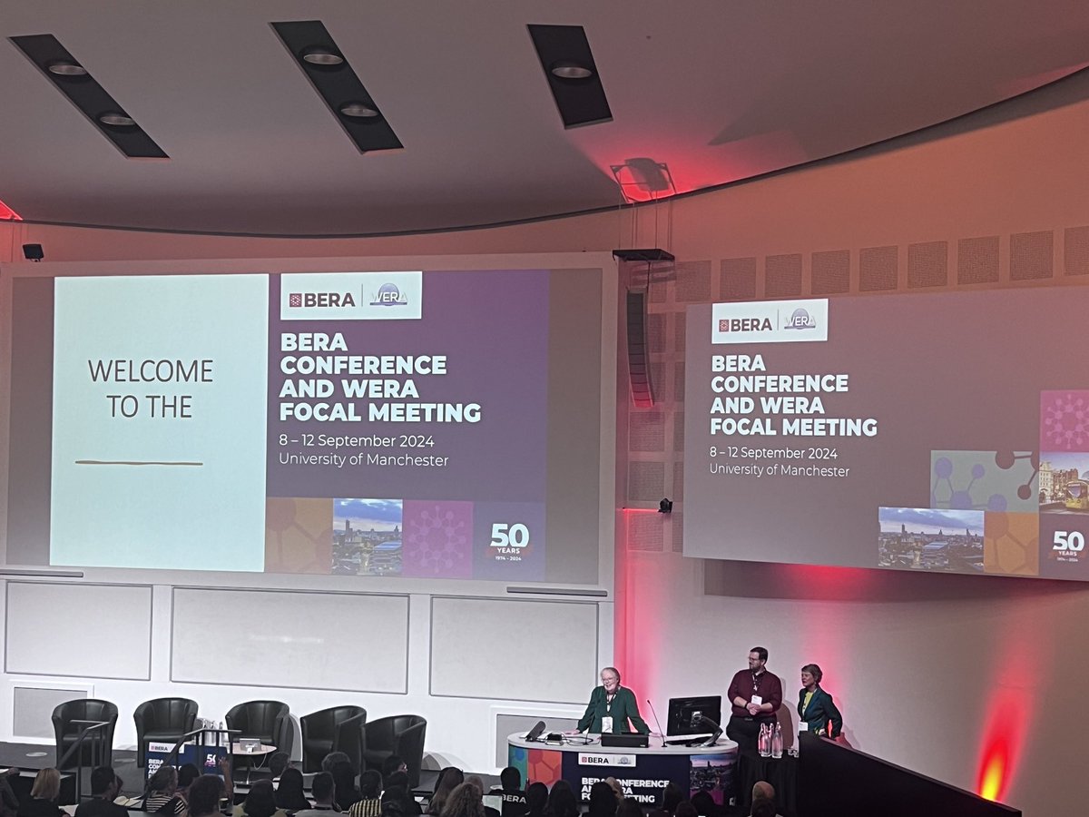 Excited to experience the mammoth BERA conference this week! I am loving the opportunity to chat with both national and international delegates. #BERAWERA2024