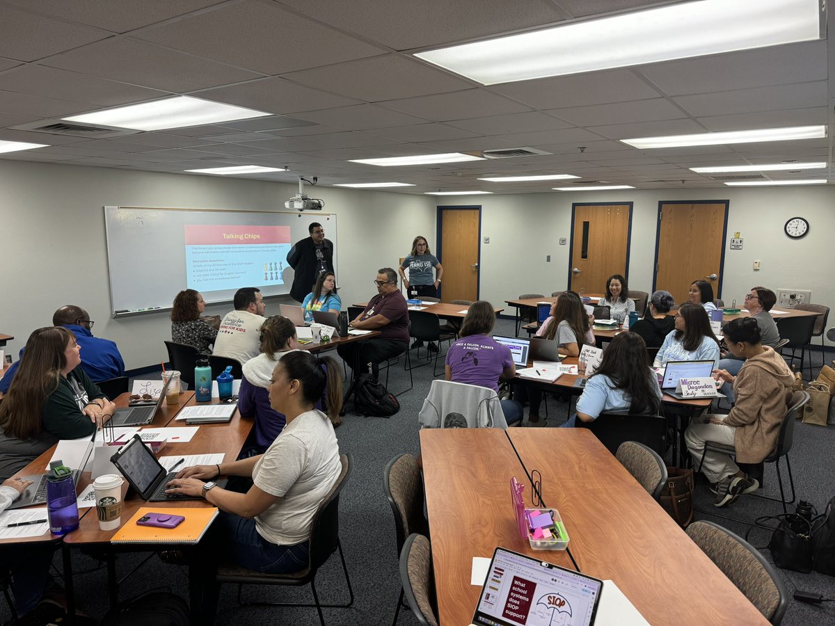 So excited for our roll-out of SIOP training so that all teachers in PISD continue to support our EB students.