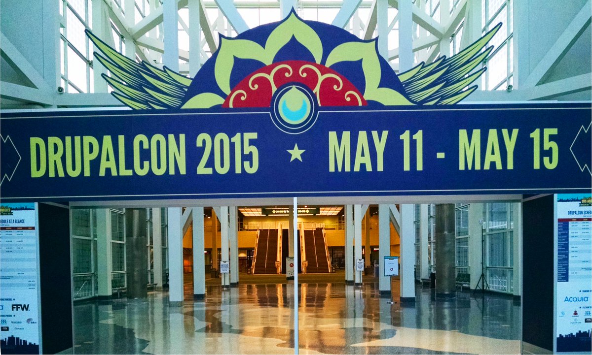 qed42's tweet image. Throwback to DrupalCon LA 2015! 
The nostalgia and years of doing this fuel our energy for the next one. We’re ready for DrupalCon Barcelona! Stay tuned for more memories from past cons. 
#DrupalCon #DrupalConBarcelona