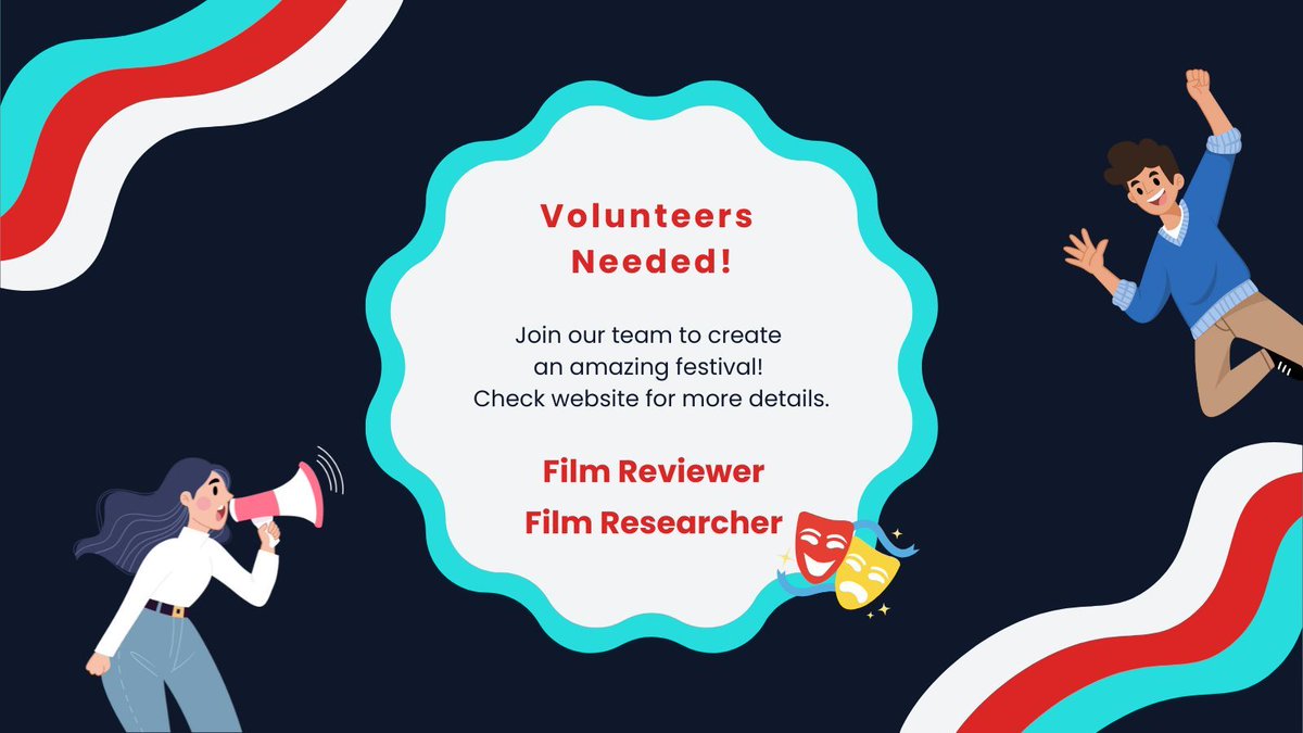 THIRD ACTion (@thirdactionfilm) on Twitter photo 🎬 Be part of the magic! ✨ We're seeking passionate Film Lovers to become Film Reviewers and Film Researchers.
Want to get involved? Check here - buff.ly/4egX5wz - for more details!
 #FilmFestival #Volunteer #JoinOurTeam #FilmLover #BehindTheScenes 🎬 Be part of the magic! ✨ We're seeking passionate Film Lovers to become Film Reviewers and Film Researchers.
Want to get involved? Check here - buff.ly/4egX5wz - for more details!
 #FilmFestival #Volunteer #JoinOurTeam #FilmLover #BehindTheScenes