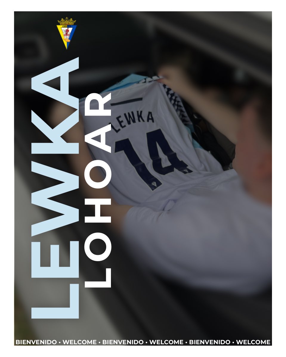 CadizNutsCF's tweet photo. Welcome home, Lewka🏡🥜

We are delighted to announce the return of free agent Lewis ‘Lewka’ Lohoar, there we land!✈️

Lew is eligible for tonight’s matchday squad and will wear the number 1️⃣4️⃣

#WelcomeHomeLewka #BeanieIsBack https://t.co/9Qk1IP0Ksn