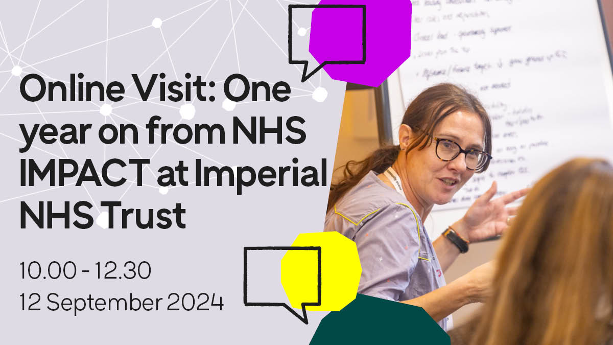 The Q community (@theqcommunity) on Twitter photo Next week: Join us at this online Q Visit to hear about how <a href="/ImperialNHS/">Imperial NHS 💙</a> has used NHS IMPACT as an opportunity to unify their improvement work and build improvement into everything they do.
Reserve your place: brnw.ch/21wMull
#QVisits Next week: Join us at this online Q Visit to hear about how <a href="/ImperialNHS/">Imperial NHS 💙</a> has used NHS IMPACT as an opportunity to unify their improvement work and build improvement into everything they do.
Reserve your place: brnw.ch/21wMull
#QVisits