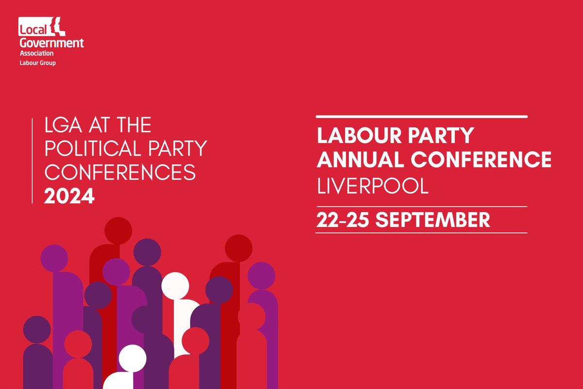 The Labour Party Annual Conference takes place in Liverpool from 22 - 25 September. This year, the LGA is delighted to be hosting the 'Local Government Zone'.

Find out more about what you can expect: orlo.uk/qftuQ

#LGALabour #LabourAnnualConference