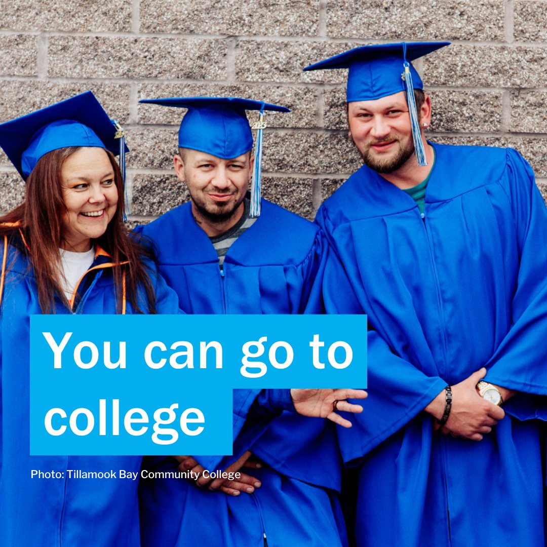 ORGoesToCollege's tweet photo. Who can go to college? 

YOU can go to college:
If you don’t think you/your family has 💰  for it.
If you will be the first in your family to go to college.
If you are undocumented.
If you are homeless.
If you are a parent.
Learn more at our website: https://t.co/WIMg1BL5oi https://t.co/5QRYjfVOTL