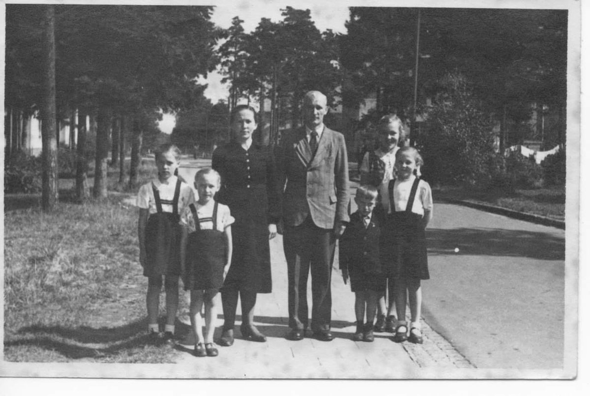 My mom’s family in Germany circa 1947 #MennoniteHeritageWeek #Martens #Mennonites