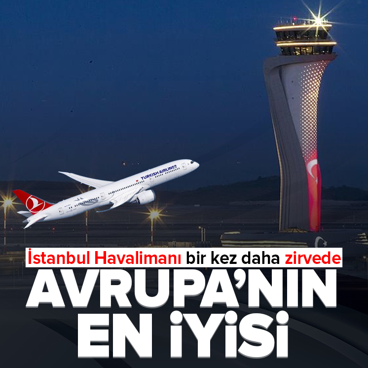 İstanbul Havalimanı Avrupa'nın en iyisi seçildi
ahaber.im/p2b1n4_smt