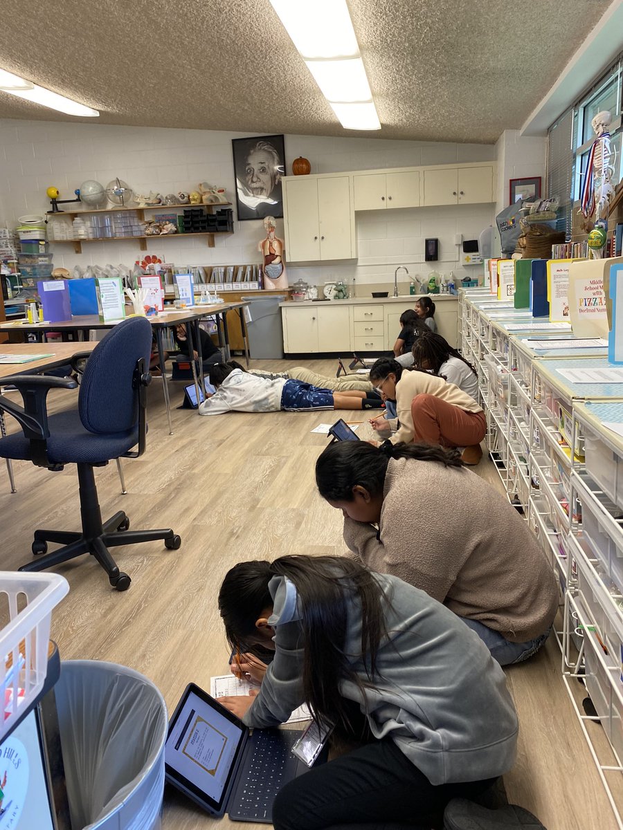 CHDerrington's tweet photo. They’re cracking codes, solving puzzles, and learning about science tools and safety along the way. Science escape room for the win! #NHEThinkTank @nherisd @nheptafalcons #goodvibesatNHE #RISDBeTheOne #RISDGreatness https://t.co/jatVqyxL0J