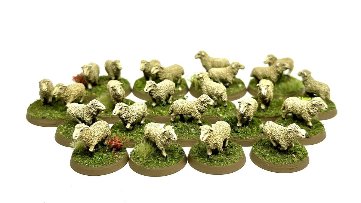 iwouldlike2rage's tweet image. Another WW2 platoon done for #ChainOfCommand, can you guess the nation? 🐑

#spreadthelard