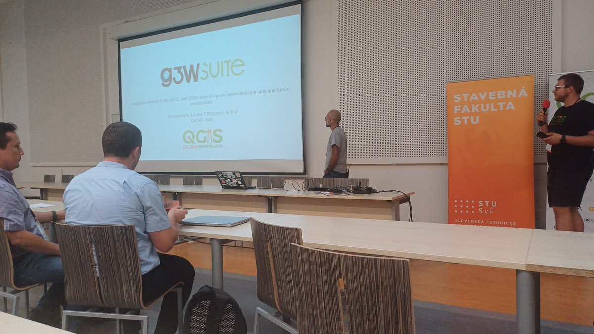 The talk "#G3WSUITE and #QGIS integration: state of the art, latest developments and future prospects" at QGIS User Conference 2024 in Bratislava
#QGISUC2024
talks.osgeo.org/qgis-uc2024/ta…