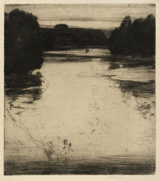 Had so much fun presenting my #PhD research on Catherine Spence Howden's print collection at @DunollieOban 'Scottish Women Collectors' event on Sat. Howden bequeathed 100+ etchings to <a href="/GlasgowMuseums/">Glasgow Museums</a> in 1925, including this stunner by D. Y Cameron.