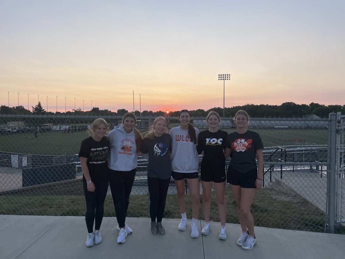 Beth Peters (@bethpeters_12) on Twitter photo You will never regret working hard towards a goal. Getting after it before the sun comes up. Awesome job, ladies!
56 days until tryouts . . .
#bettertogether
<a href="/wchs_308gbb/">WCHS Girls Bball</a> You will never regret working hard towards a goal. Getting after it before the sun comes up. Awesome job, ladies!
56 days until tryouts . . .
#bettertogether
<a href="/wchs_308gbb/">WCHS Girls Bball</a>