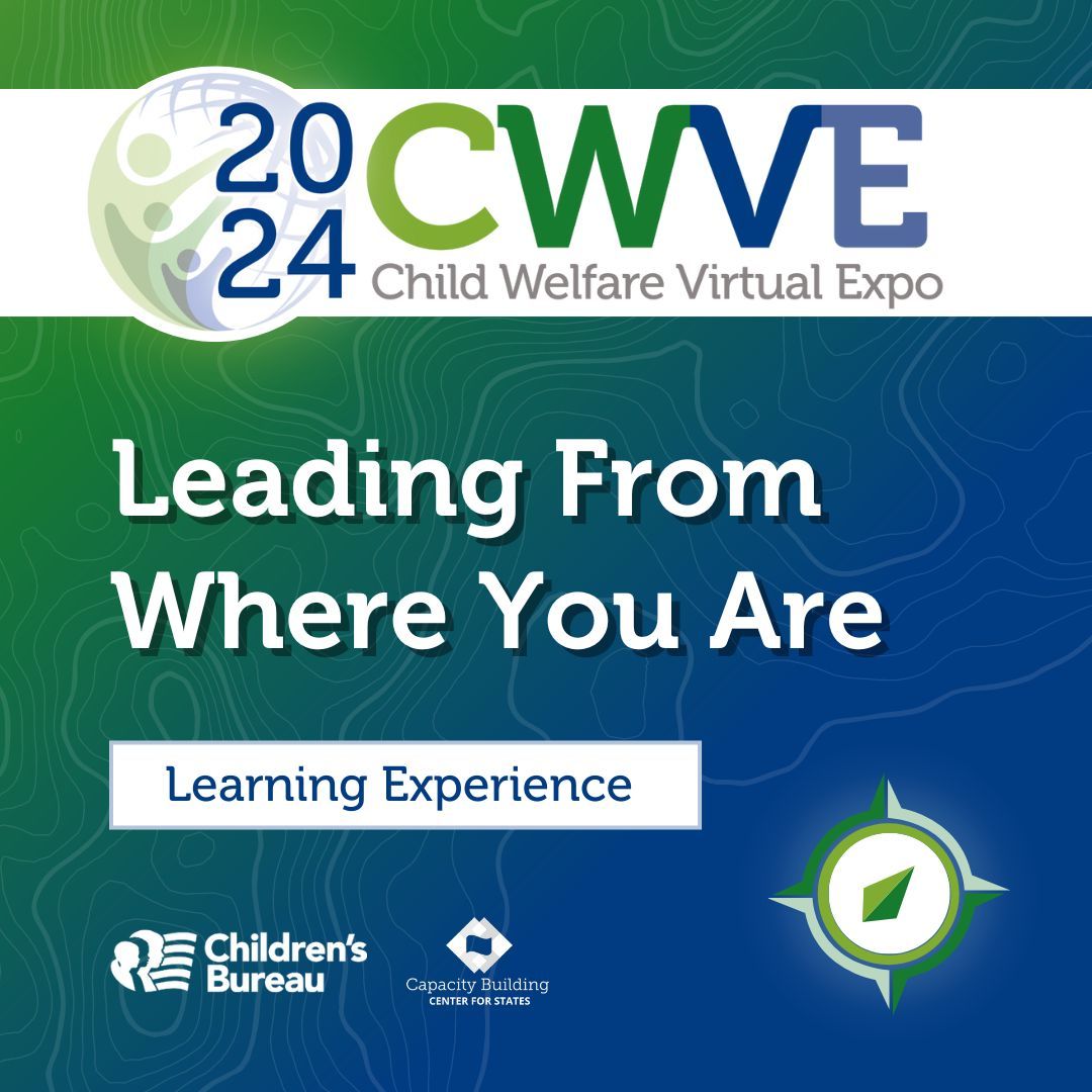 If you missed the 2024 #CWVE, here’s your chance to learn about transformational leadership in #ChildWelfare, how to advance your leadership skills, and more! Find session recordings, learning resources, and more at buff.ly/3MchAhO
