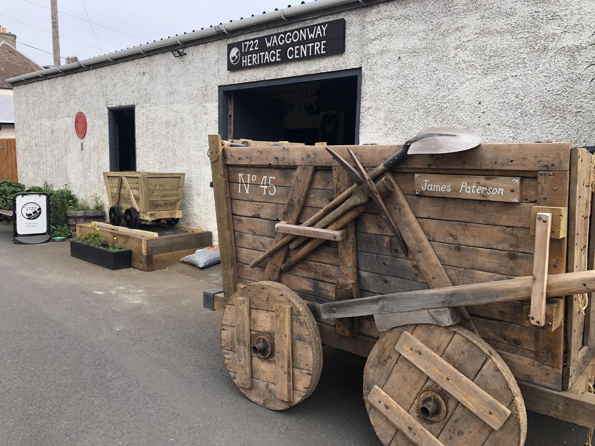 #ArchaeologyFortnight has a new event! Join the 1772 Waggonway Project for a guided walk around   Cockenzie on Thursday 12th September. Explore historic industrial sites linked to salt making and the waggonway. For more info see:  tinyurl.com/y3y5bdde