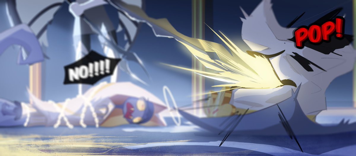 Grimmie02's tweet photo. Pentious's heaven Trial #2 🪽🔪💀
#HazbinHotel #HazbinHotelFanart https://t.co/blGKBnHLFM