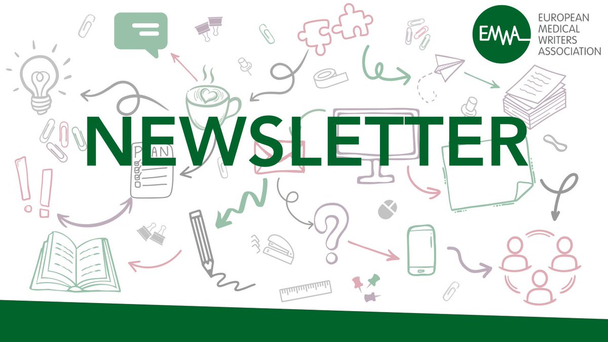 The September edition of the European Medical Writers Association (EMWA) newsletter is now available!

#emwa #medicalwriting #scientificwriting #medcomms #healthcare #sciencecommunication

linkedin.com/pulse/emwas-ne…