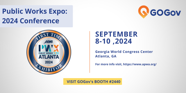 GOGovApps's tweet photo. Day 2 of #PWX2024 is here! Make sure to visit GOGov at Booth 2440 and learn how our Citizen Requests Management/311 and mobile app can help your #pubworks department.
#LocalGov #PublickWorks #PWX https://t.co/9HrMZBufcp