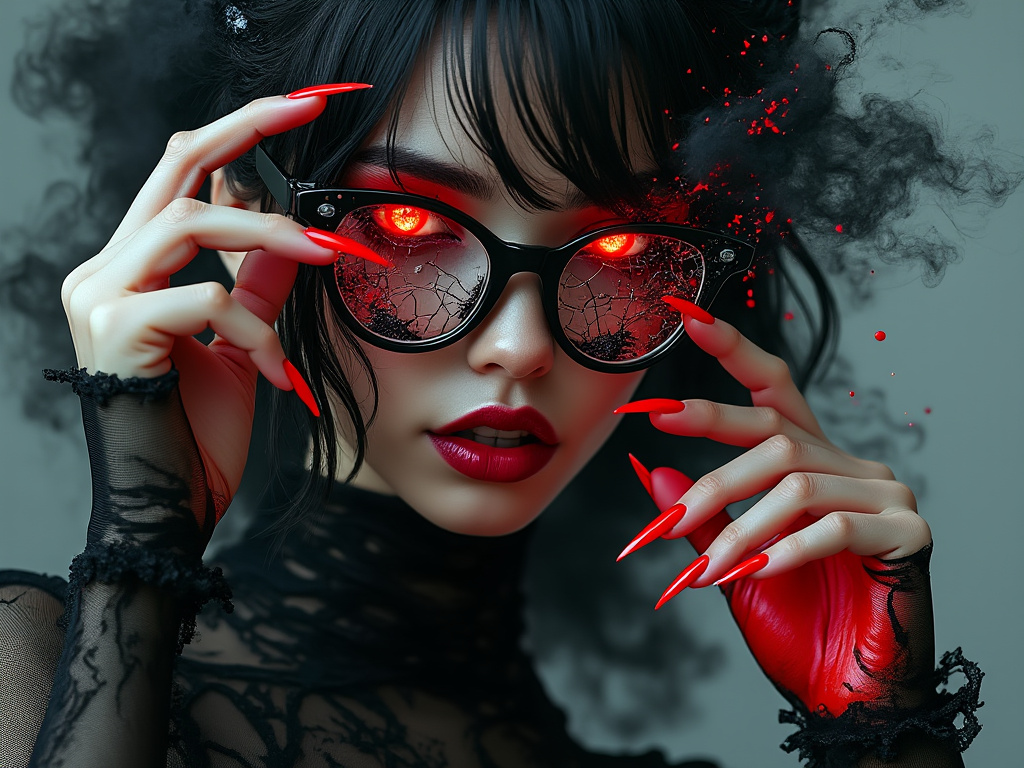 dainiusex7's tweet photo. QT your Glasses art
"Shattered Souls"
#SoulFire #MysticShatter #RedGaze #AIart #AIArtwork #AIイラスト https://t.co/WuFEtyhUDv