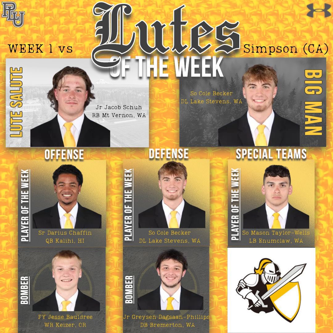 Pacific Lutheran Football tweet media