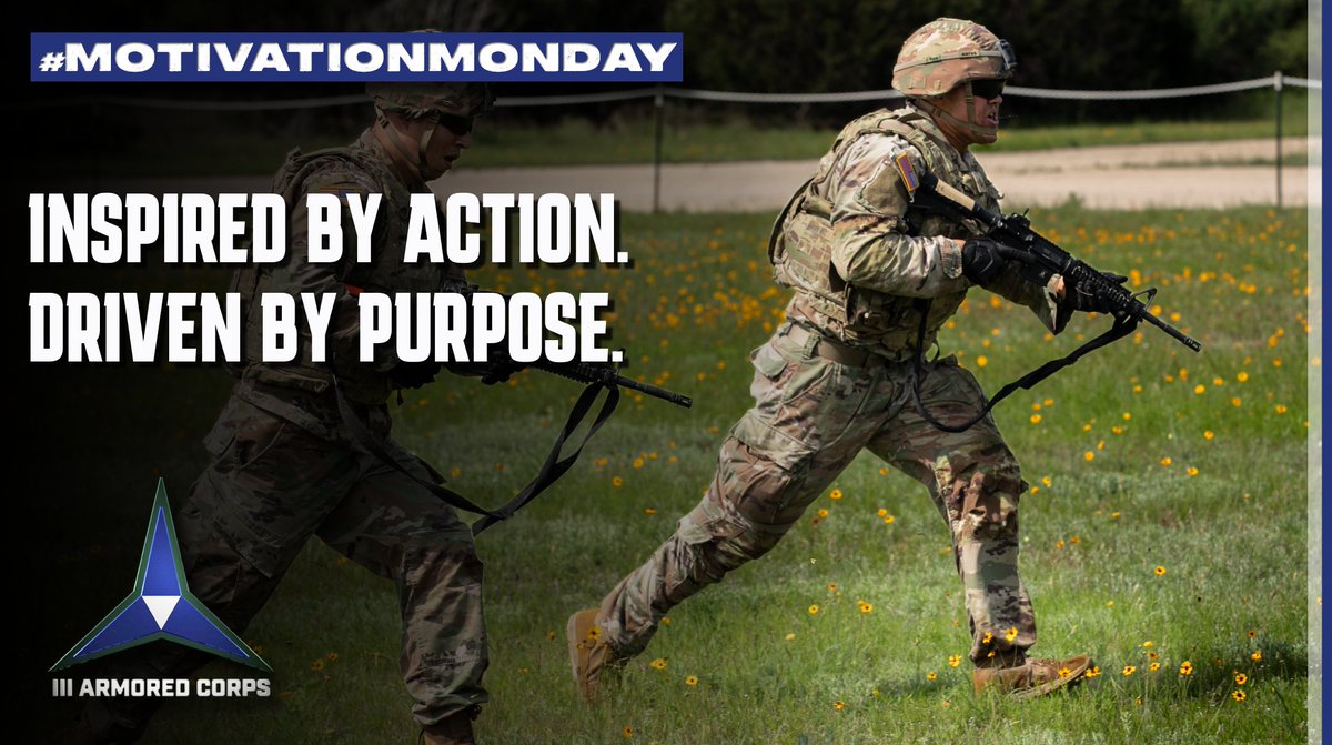iiiarmoredcorps's tweet photo. #MotivationMonday Let your actions speak louder than words. When you're inspired by action and driven by purpose, greatness is inevitable.

📷 Sgt. James Alegria

#IIIArmoredCorps | #PhantomLethal https://t.co/CqXoOLXcoW