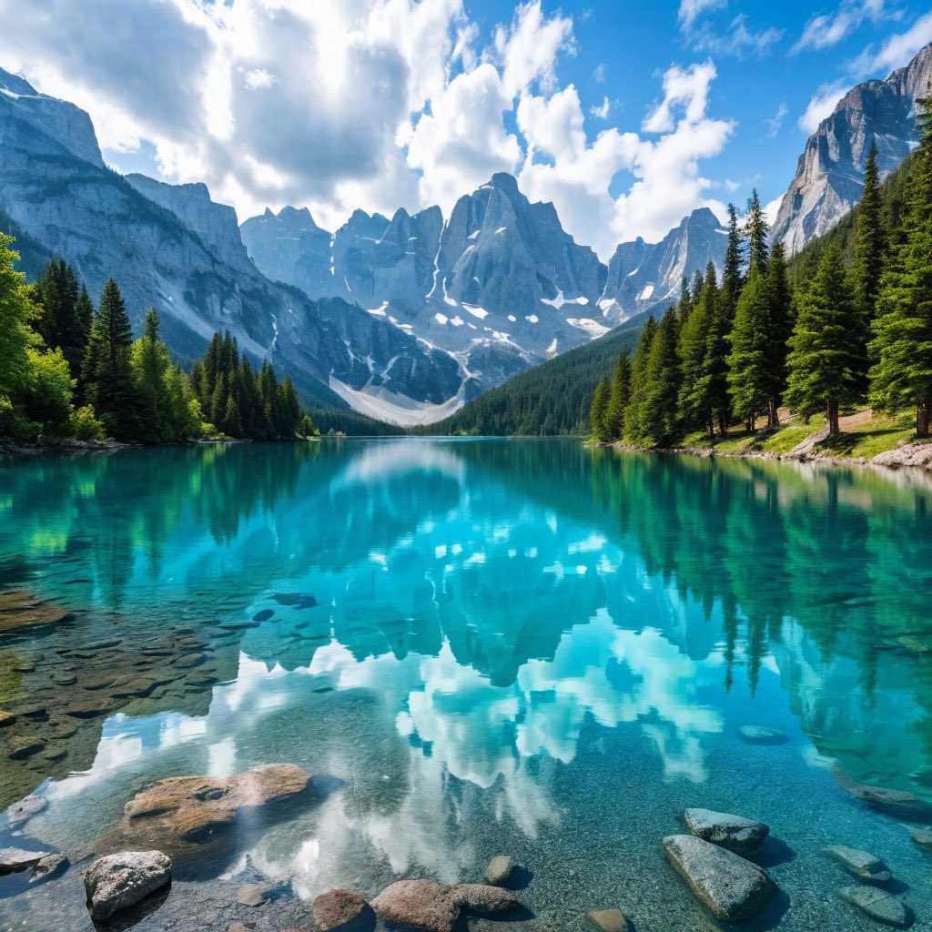 zen_zenscapec's tweet photo. Crystal clear reflections and stunning mountain viewsโnature at its finest! ๐ฒ๐๏ธโจ #NatureLovers #MountainView #ReflectionPerfection #TravelInspiration #WildernessExplorer https://t.co/2SlR0LNBGI