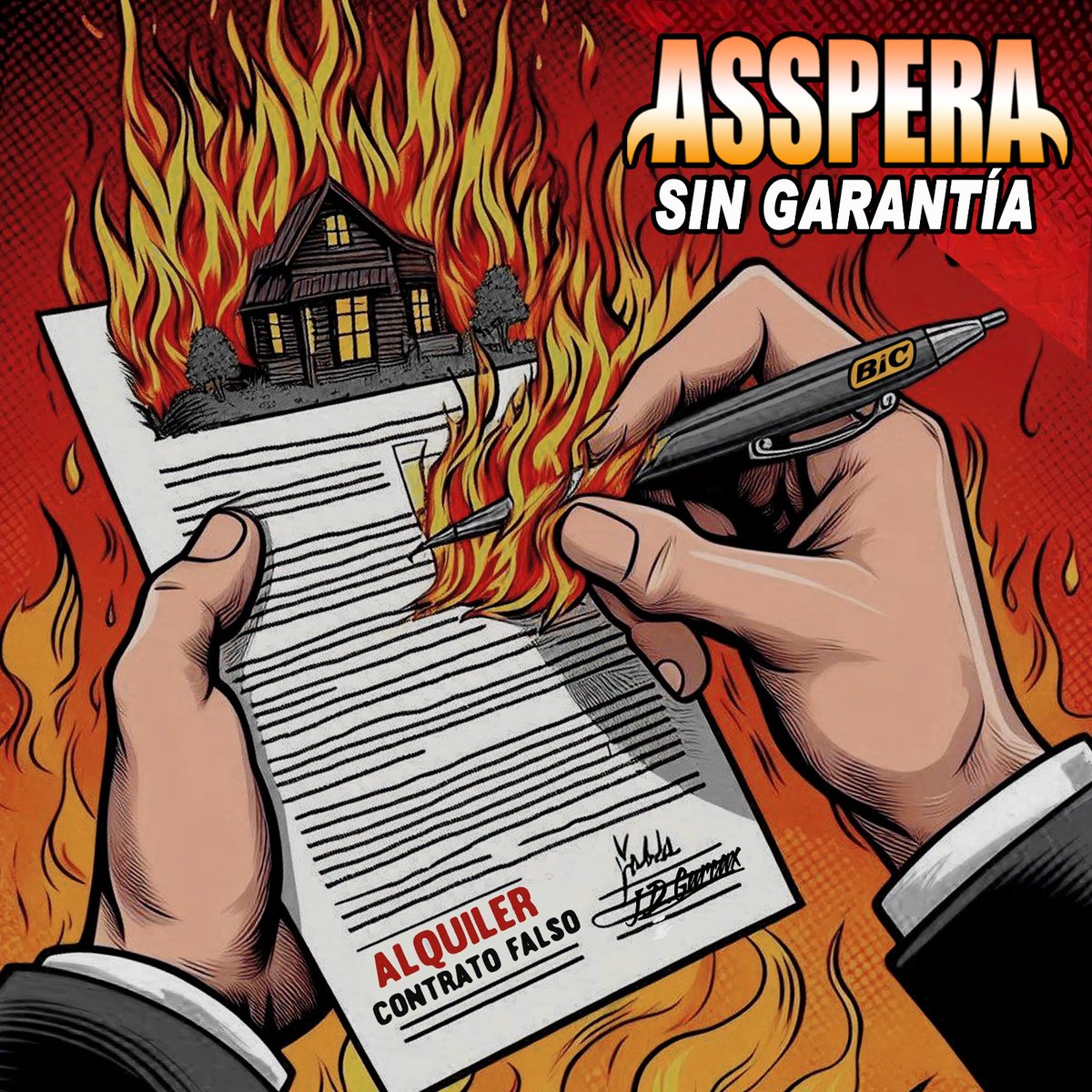ASSPERA_OFICIAL's tweet photo. Se viene una nueva canción! SIN GARANTIA!
Escúchalo en Spotigarcha y todas las plataformas de música desde el 18 de Septiembre! Seguramente todos en algún momento nos vamos a sentir identificadxs!
#asspera #singarantia #metalbizarro https://t.co/eGkeFbBtmd