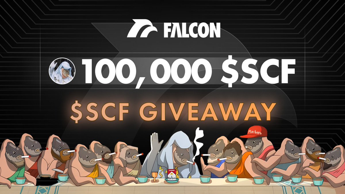 We’re giving away 100,000 $SCF in partnership with 
<a href="/ChurchOfTheSCF/">Church of the Smoking Chicken Fish</a> 🐟🪂

50 Falcon users will receive 2,000 $SCF (~$70 worth each winner)

Only 1 Rule to Enter: Simply swap ANY amount of ANY token on Solana using Falcon Wallet. 

After swapping, share a screenshot of your swap
