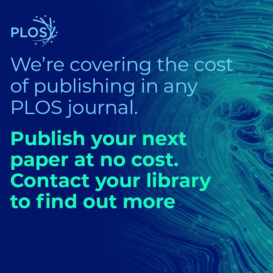 Great news! As a <a href="/PLOS/">PLOS</a> partner, <a href="/UofSC/">University of South Carolina</a> researchers can publish #OpenAccess at no cost with select PLOS journals. Learn more at plos.io/PartnerPublish