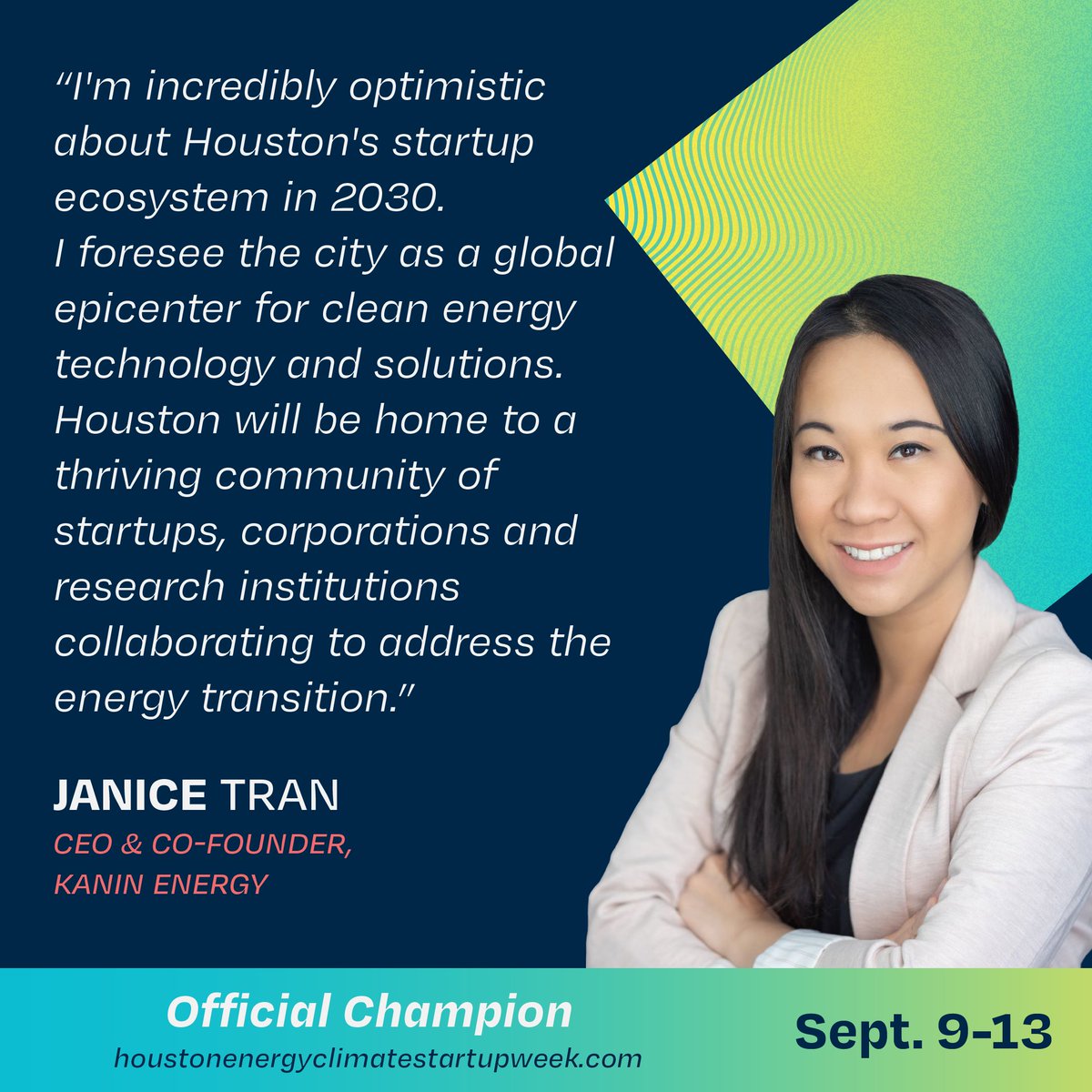 Kanin Energy (@kaninenergy) on Twitter photo Thrilled to collaborate at <a href="/htx_energy/">Houston Energy Transition Initiative (HETI)</a>'s first Energy & Climate Week to discuss the key role that #WHP plays in the #energytransition.
Learn more, here: bit.ly/3MEzEkO Thrilled to collaborate at <a href="/htx_energy/">Houston Energy Transition Initiative (HETI)</a>'s first Energy & Climate Week to discuss the key role that #WHP plays in the #energytransition.
Learn more, here: bit.ly/3MEzEkO