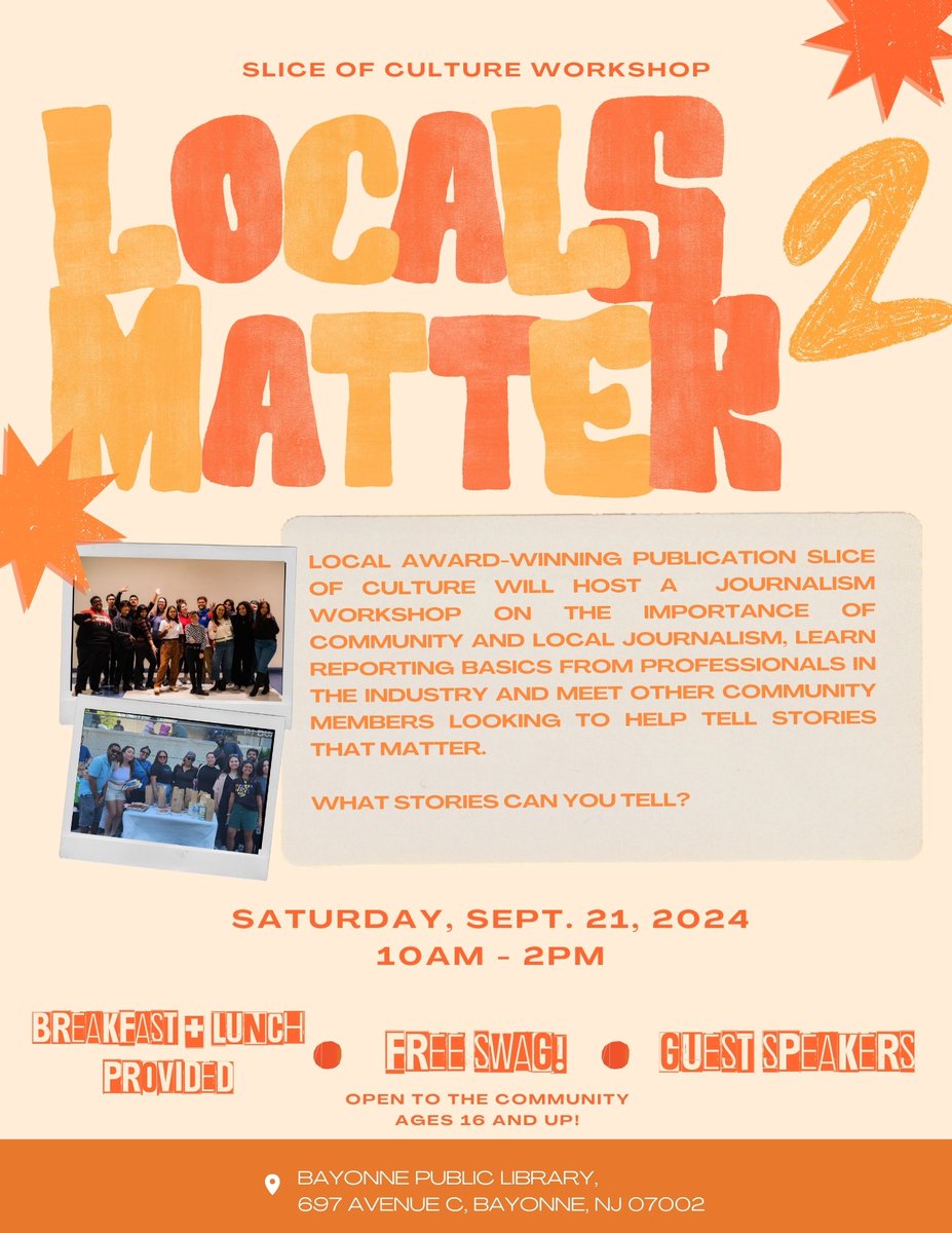 Come thru for some casual networking with the community, free swag and a fun time!

Be there or be square "¯\_(ツ)_/¯"

RSVP: posh.vip/e/slice-of-cul…