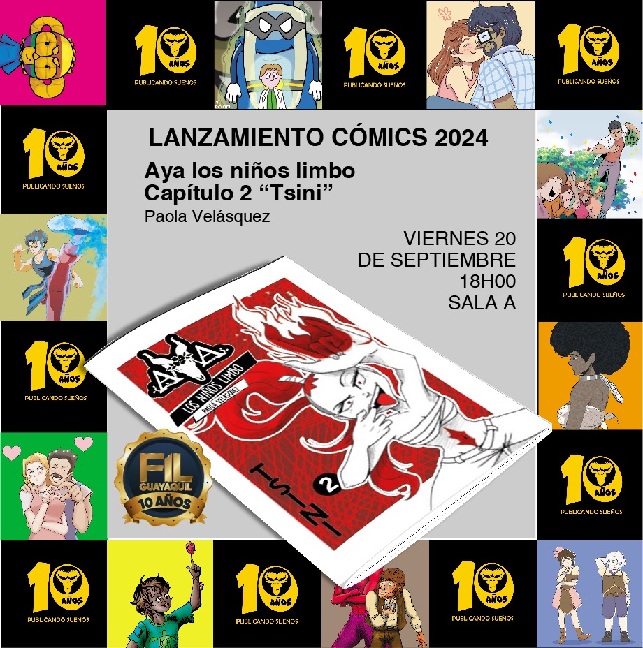 MonoComics's tweet photo. Nuevos cómics ecuatorianos en la @FeriaLibroGYE No te pierdas estas presentaciones https://t.co/OCNsrsc5Lj