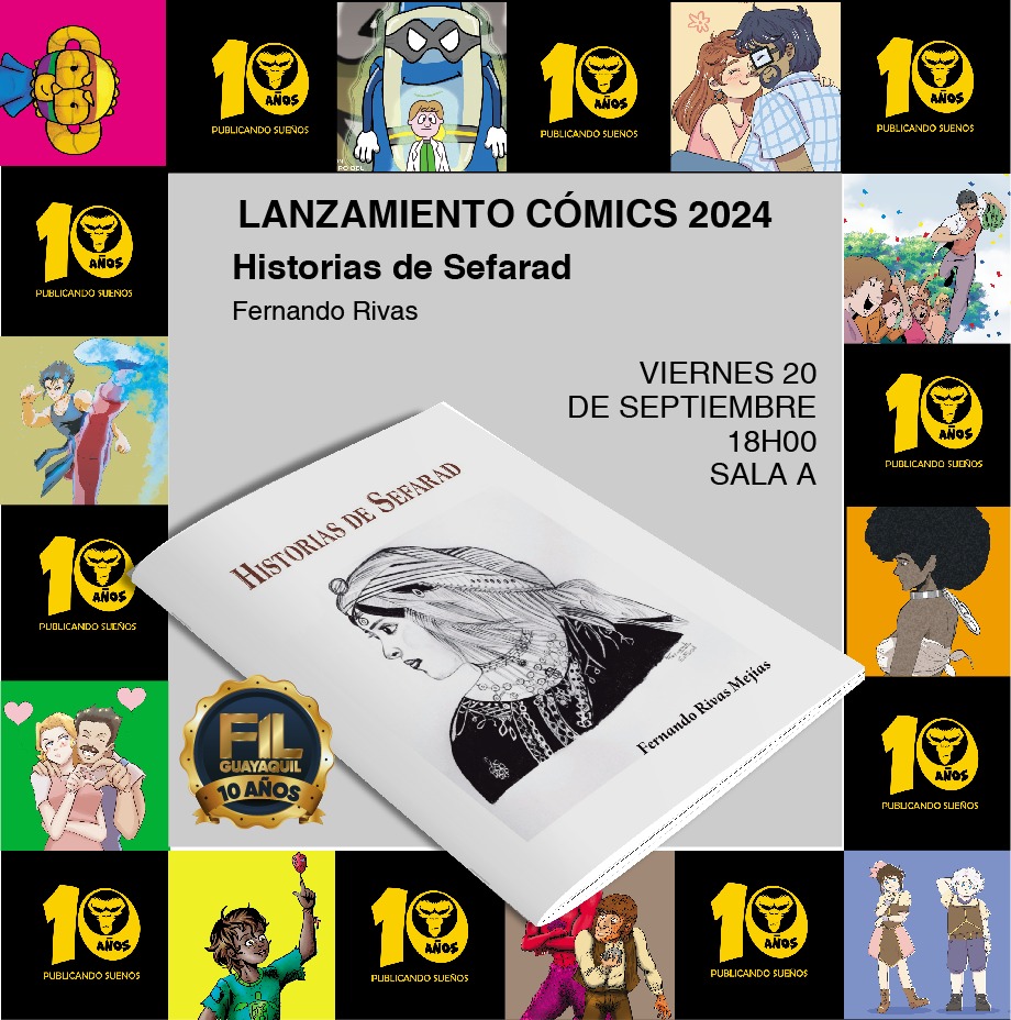 Nuevos cómics ecuatorianos en la <a href="/FeriaLibroGYE/">FIL Guayaquil</a> No te pierdas estas presentaciones