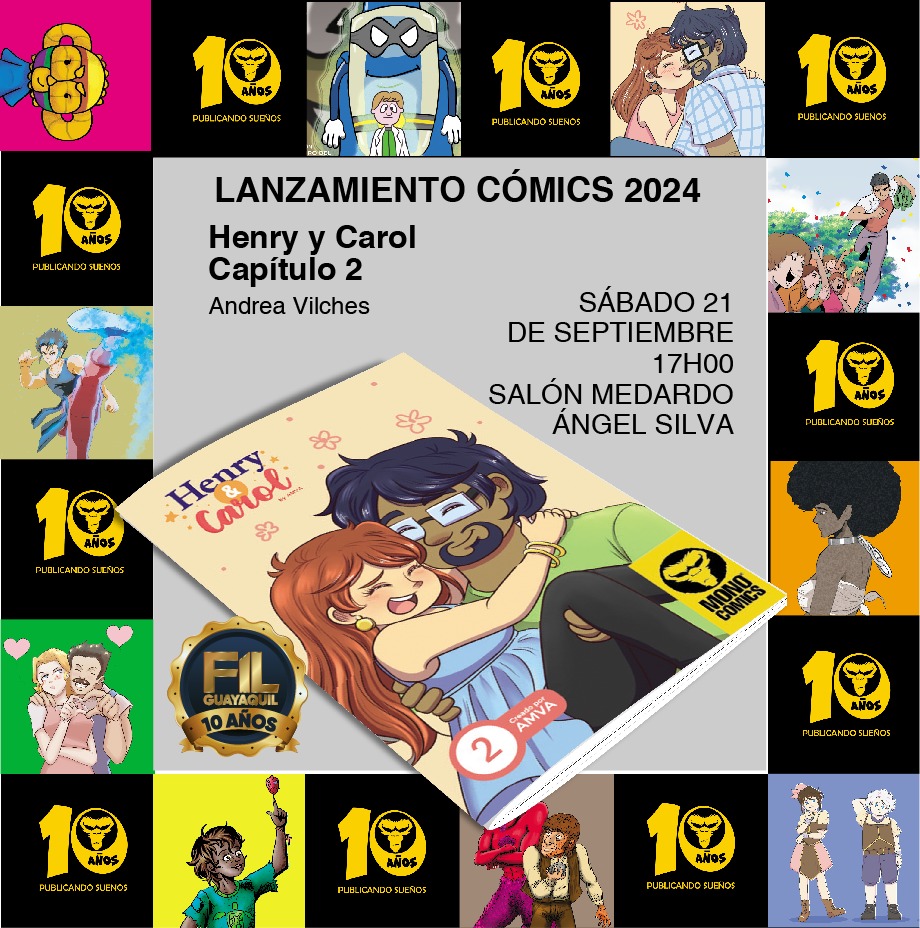 MonoComics's tweet photo. Un buen año para la producción de cómics ecuatorianos y puedes verlos en la @FeriaLibroGYE Los esperamos https://t.co/FdovdIxLrJ