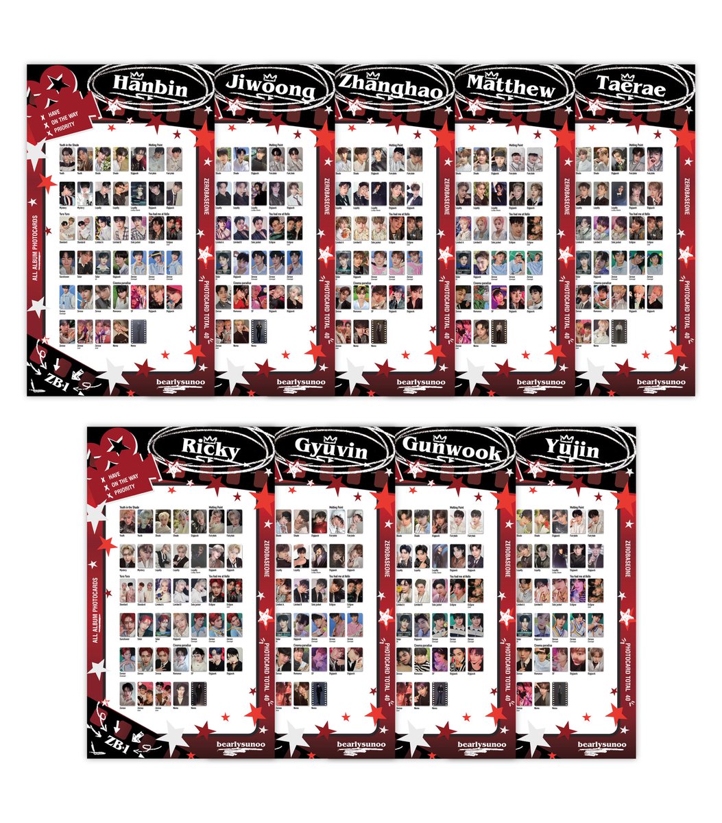 zerobaseone ꒰ 제로베이스원 ꒱ photocard templates 

⇢ cinema paradise all album pcs member templates

꒰ HD/4K versions in gdrive - link on my profile ꒱

#제베원 #ZB1 #hanbin #jiwoong #zhanghao #matthew #taerae #ricky #gyuvin #gunwook #yujin