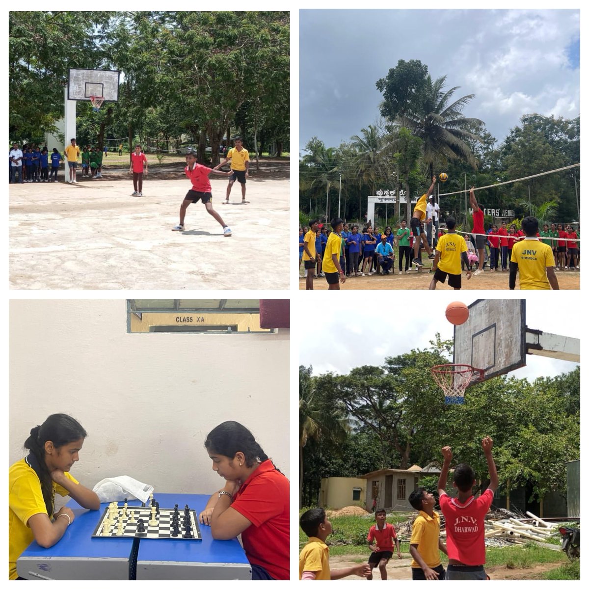ShimogaJnv's tweet photo. National Sports Day 2024 -  A celebration of the unbeatable spirit of sportsmanship and the enduring legacy of Major Dhyan Chand. A day to reflect on the importance of sports in our lives and promote physical fitness. #Sports4Unity #NationalSportsDay https://t.co/dZg0HK6WGy