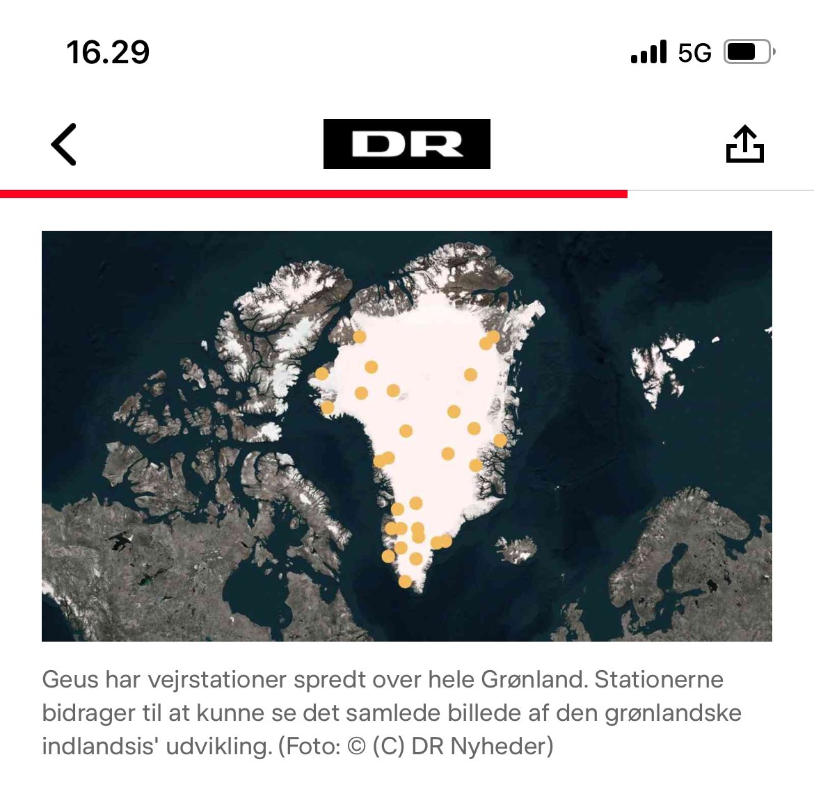 Er det kun mig, der bliver gnaven, når man bruger en kortprojektion af Grønland og Arktis, som er virkelig skæv? Hvis man arbejder med infografik burde det være basal viden ikke at bruge Mercator, når vi nærmer os polarcirklen.