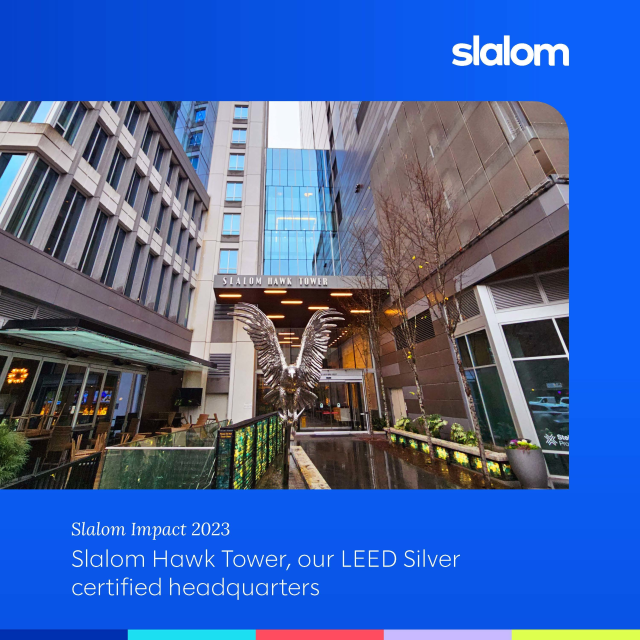 techbusinessman's tweet photo. From revealing our new LEED silver certified Seattle headquarters, to turning AI hype into real business impact, 2023 kept us on our toes. Explore how we stayed grounded in our annual report: https://t.co/hzVyC3NidN https://t.co/PQjS5GAlHV