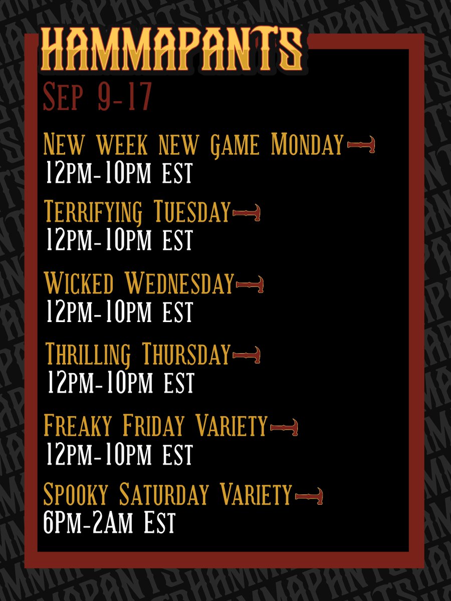 BHammapants's tweet photo. ♬⋆.˚ It's going down! I'm yelling-AAAAAAAAAAAAHHHH
https://t.co/jRksDuebLv
#Horror #Gaming #Streaming #Twitch @Twitch #StreamlootsPartner #NWNG #Schedule #WeeklySchedule https://t.co/LCfthezOOD