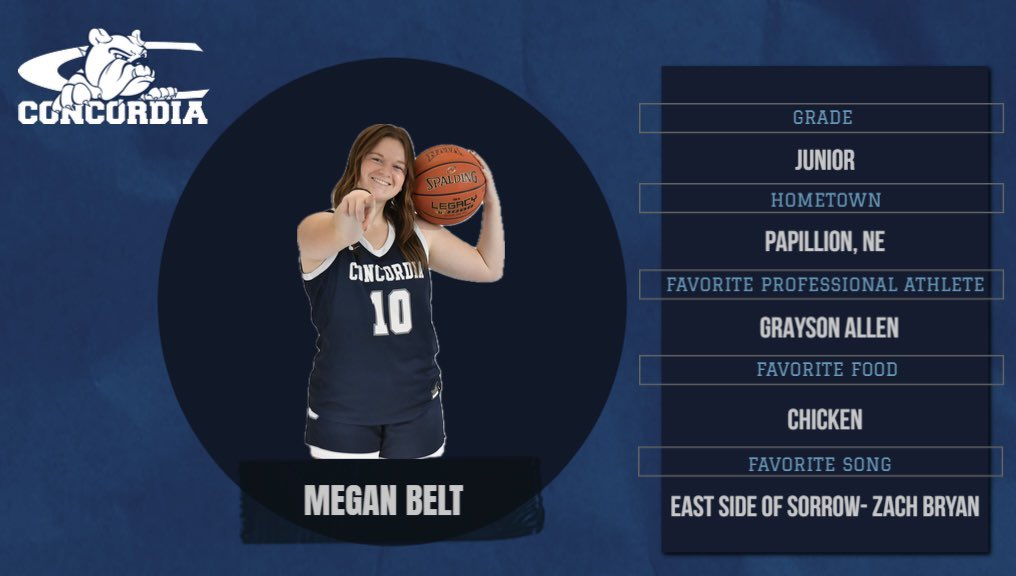 CUNEwbb's tweet photo. Get to know Bulldog Junior, Megan Belt! https://t.co/WXBJrywKC8