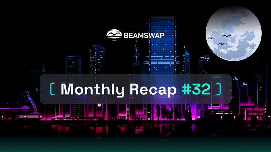 Definews_Info's tweet photo. 🎉 @Beamswapio Monthly Recap #32 just landed!
Here's what stood out in August:
🧿 The Moonrise Points Campaign from @MoonbeamNetwork.
✨ Record-breaking lifetime volume.
🧩 Embrace the new season with #Beamswap and #Beamex
Stay tuned for more thrilling updates!
🔽 VISIT
https://t.co/kZZEq8dIug
#Definews $GLMR #MOONBEAM