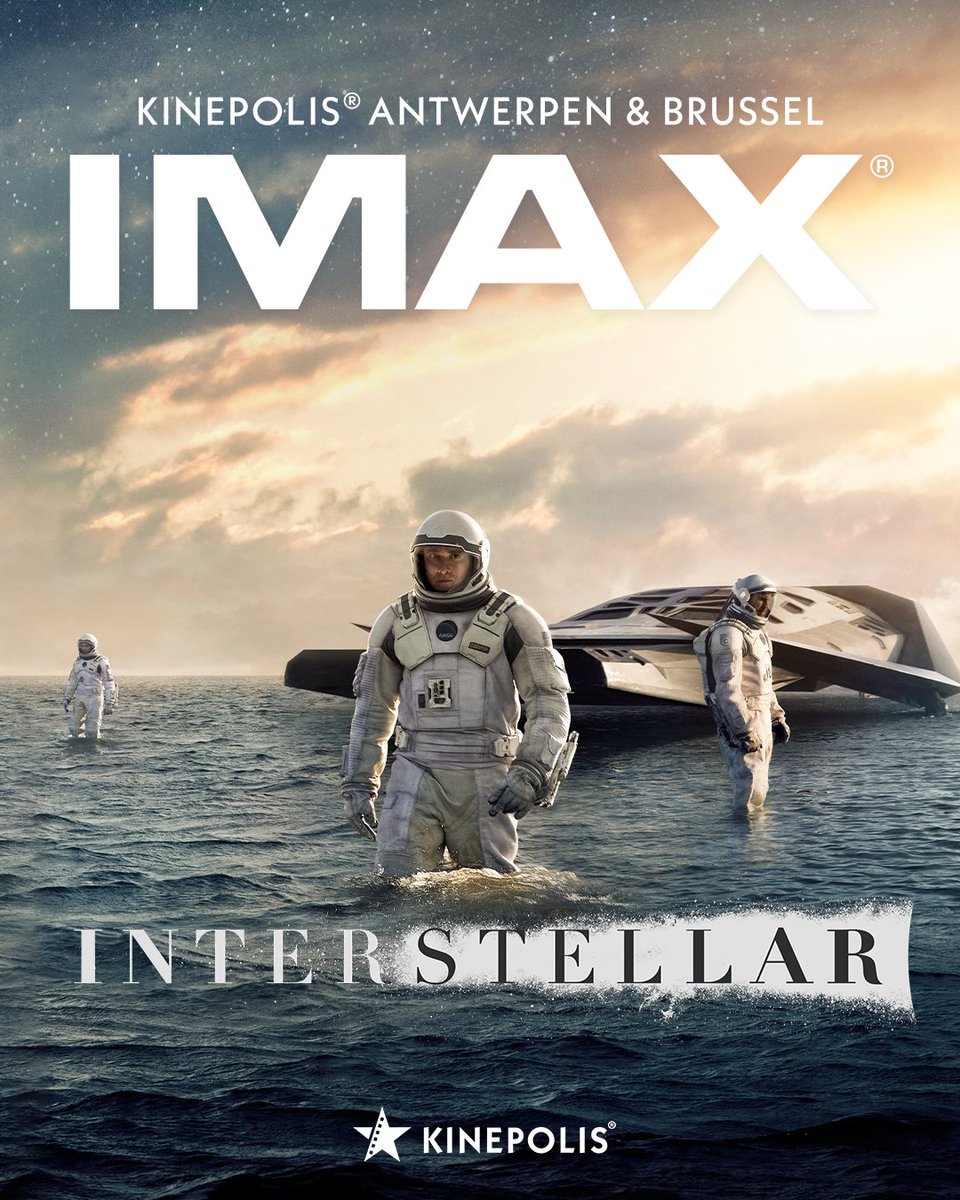 𝐈𝐧𝐭𝐞𝐫𝐬𝐭𝐞𝐥𝐥𝐚𝐫 landt voor 1 week in onze IMAX zalen 🧑‍🚀 Beleef het vanaf 25 september bij Kinepolis! Koop nu je tickets > kinepolis.be/IMAX