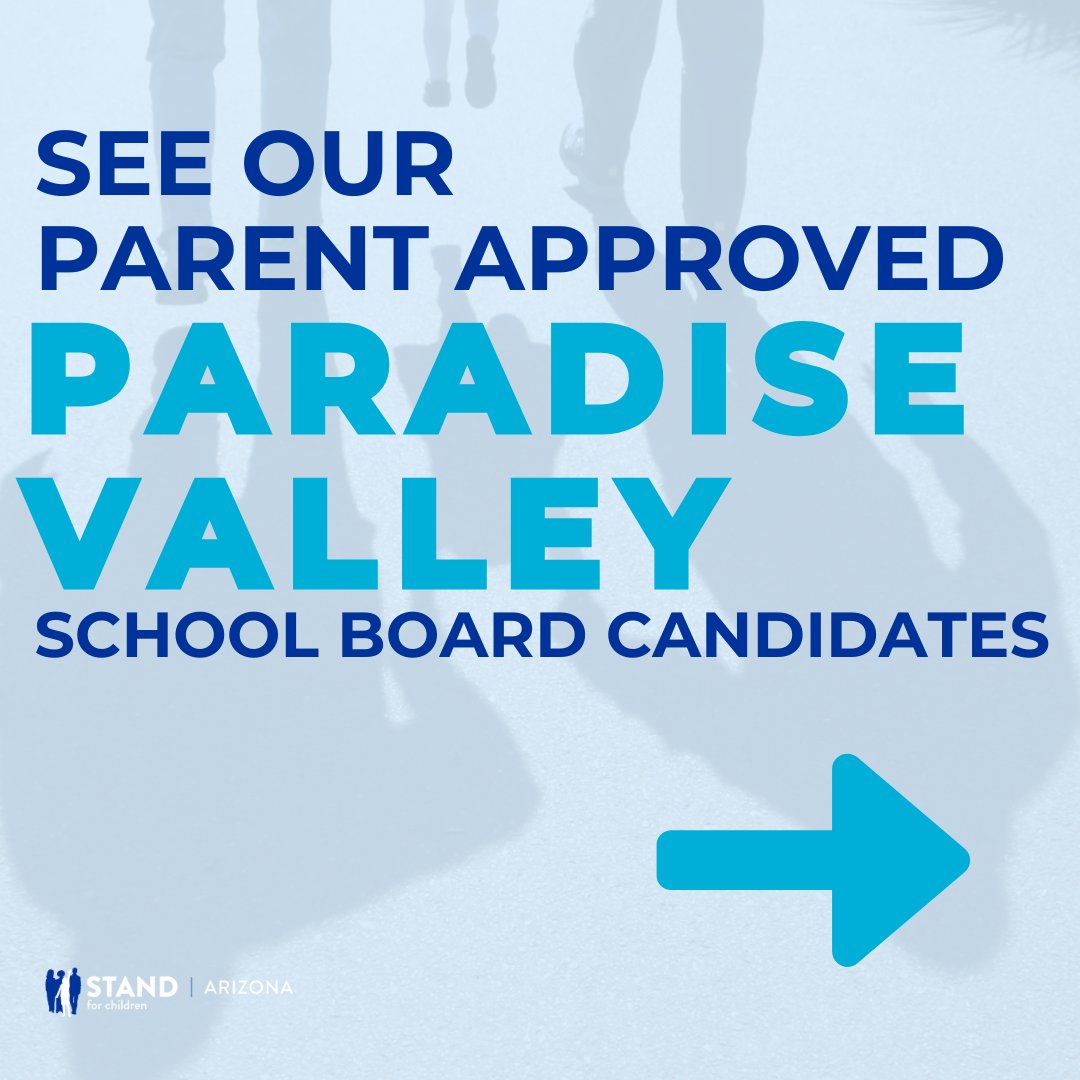 ArizonaStand's tweet photo. See our parent-approved Paradise Valley school board candidates 👇🏼 https://t.co/JuTEPcexh1