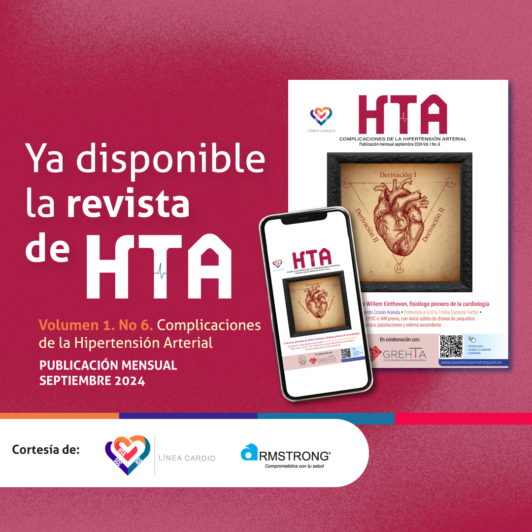 ArmstrongStream's tweet photo. Nos encontramos en el mes de Septiembre, y le invitamos a revisar la Revista HTA en colaboración con GREHTA y conozca los temas de interés en la comunidad médica.
Visite la revista aquí: 👉 https://t.co/4pNWnHMvjh 👈
#RevistaHTA #GREHTA #ArmstrongStreaming https://t.co/qbpPzp18Gs