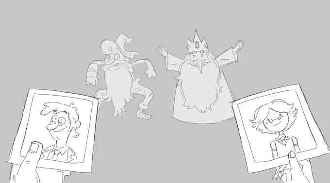 4 very well adjusted scientists 