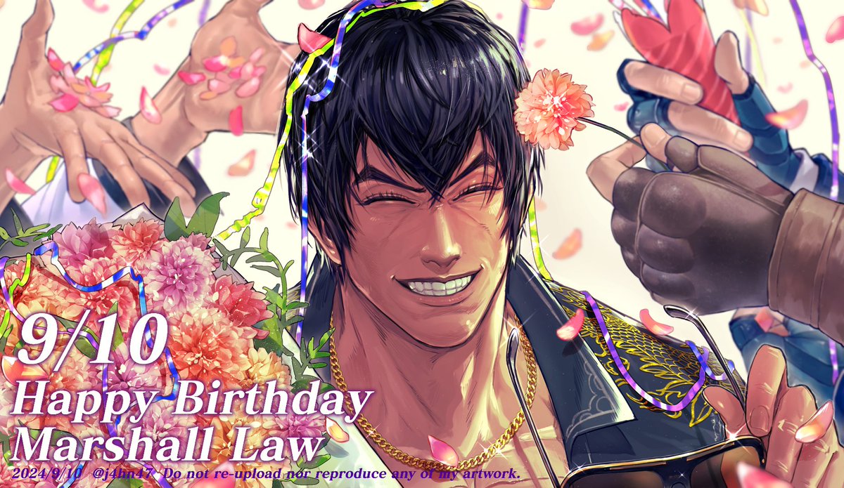 マーシャル・ロウ、生まれてきてくれてありがとう！
#マーシャル・ロウ誕生祭2024　#TEKKEN30th