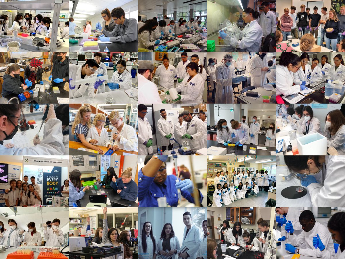 De Reizende DNA-Labs, ondersteund door Amgen Biotech Experience en de Amgen Foundation, heeft een blijvende impact en inspireert de volgende generatie wetenschappers en biotechnologen. #ABE1M #biotechexperience <a href="/AmgenFoundation/">Amgen Foundation</a> <a href="/ABEProgOffice/">Amgen Biotech Experience (ABE) Program Office</a>