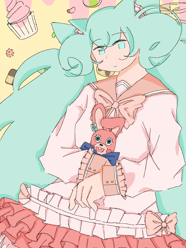 tdfs_formiku's tweet photo. LOL -lots of laugh- (pink) miku requested by @chyvalrys for @Vsynth4Gaza! thank you for donating! https://t.co/lsN4iaWtmQ