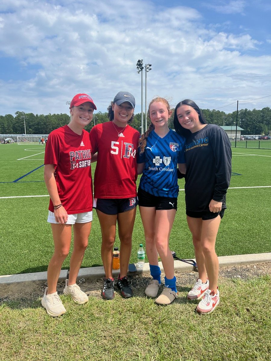 The support these ladies give my girl is so amazing! They came out to watch her soccer game this weekend. My girl growing up with such great role models who give back to her is priceless - best gift I think she could ever receive! Things like this matter!!
