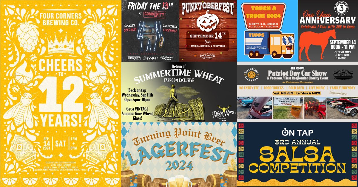 North Texas craft beer events page updated for week of September 9.

beerinbigd.com/p/north-texas-…
