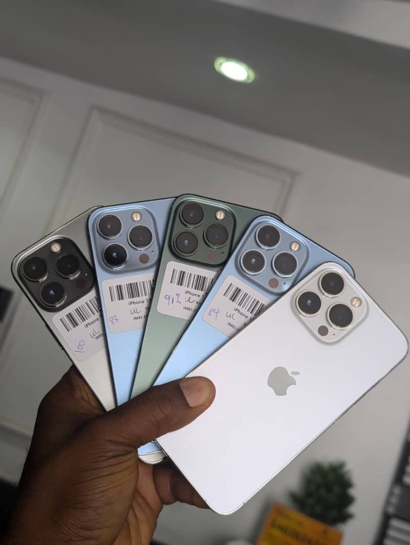 TopTechCompany's tweet image. iPhone 13 Pro 128GB FU ₦800,000 256GB ₦850,000 512GB ₦880,000
For more enquiries or details contact our online representatives via Whatsapp or Call
09033802191 Somto

#Iphone13ProSale #NewPhoneWhoDis #UpgradeYourTech #AppleLovers #TechDeals #LimitedTimeOffer #GetItWhileItsHot