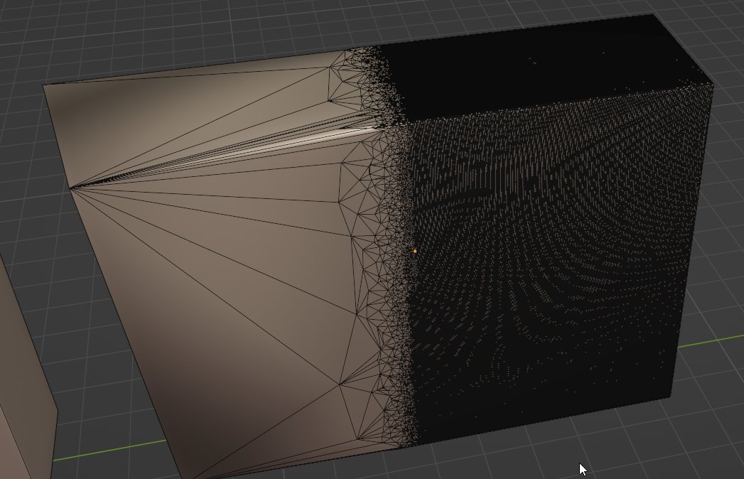 - Dear 3d Coat could you please decimate my mesh by 50%?
- SURE HERE YOU GO: